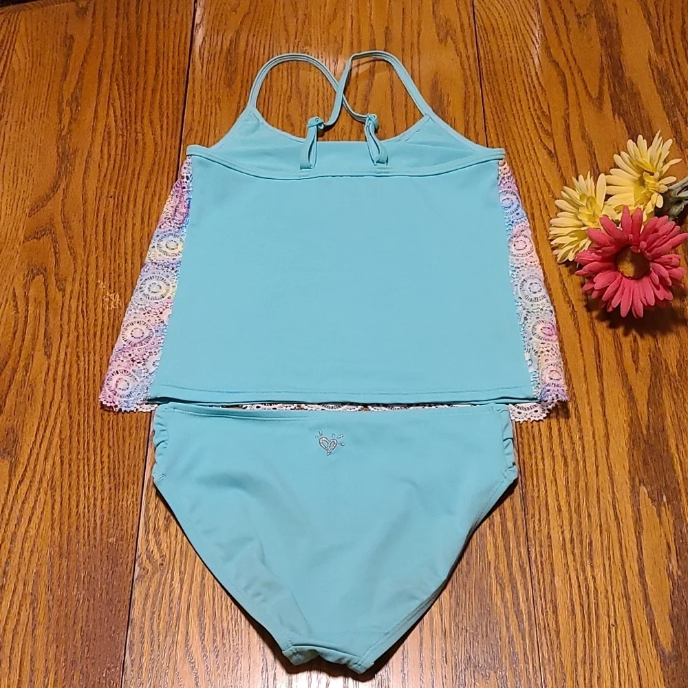 Justice 2 Piece Swim Suit